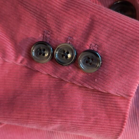 Soft Pink Cotton Corduroy Blazer Size 6 petite - Picture 12 of 12